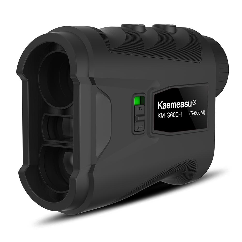

KAEMEASU KM-G600H Golfing Range Finder 5-600m Laser Rangefinder Black