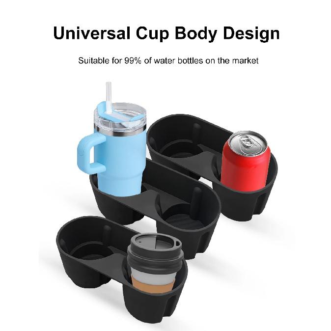 Car Water Cup Holder For Mini Cooper F65 F66 F67 2025 Fuel Version Center Console Silicone Organizer Insert Storage Box