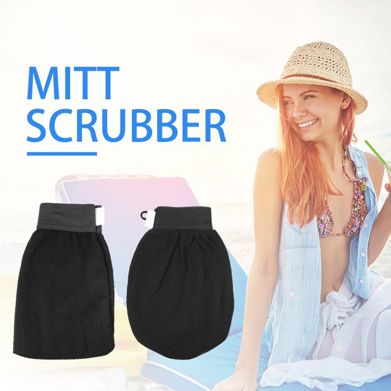 Exfoliating Shower Gloves Single-layer Body Facial Massage Mitt Shower Scrubber For Body Cleaning