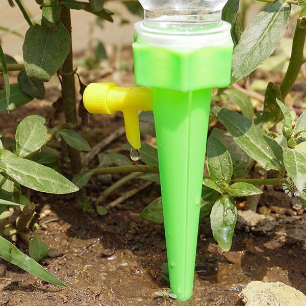 3/10 Pcs Automatic Drip Irrigation Watering System Household Flowerpot Watering Device