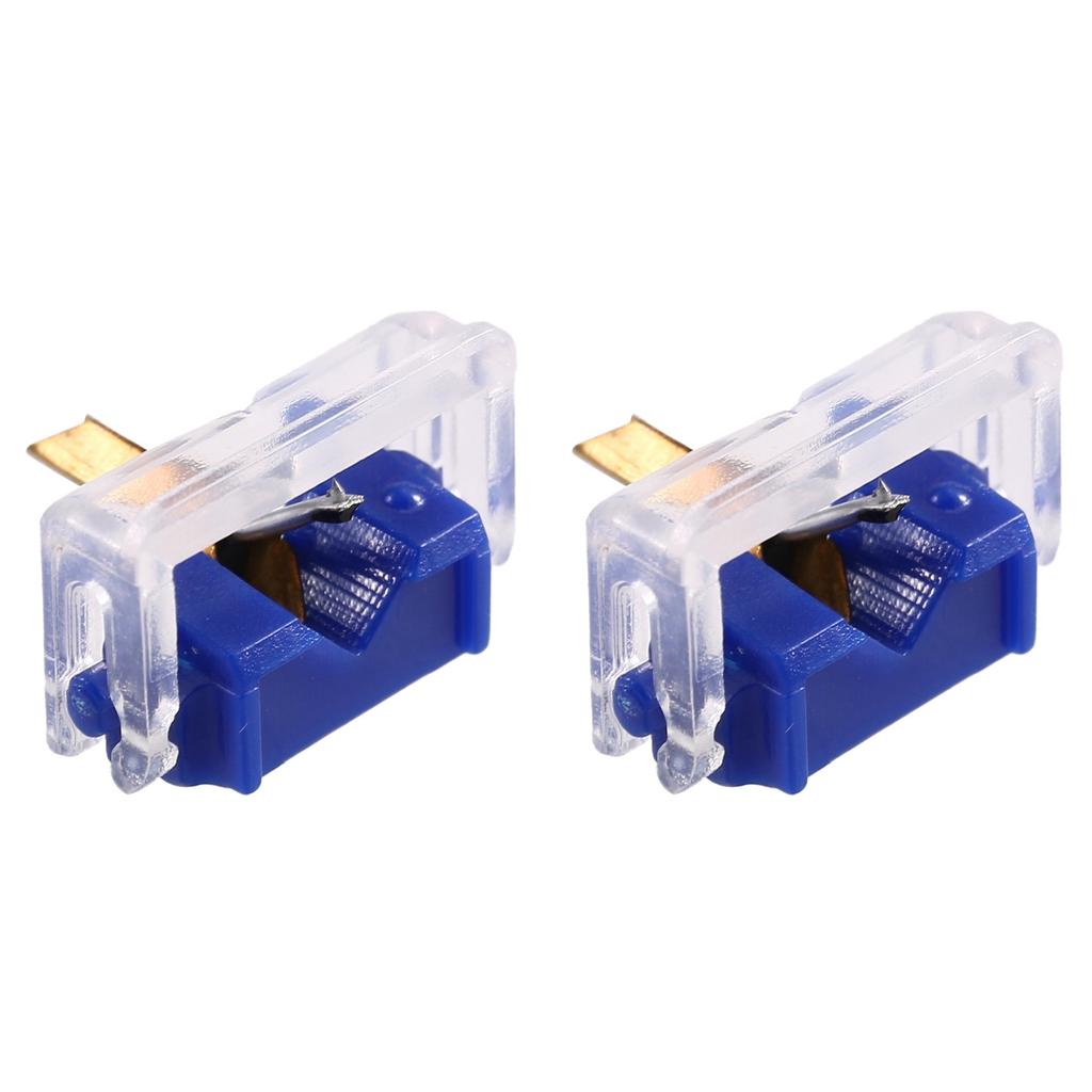 T21C 2X Diamond Replacement Stylus Needle For Shure M44-3 N44-7 M44G M44-7 Fits DUAL M44G,Cartridges LP Phonograph
