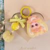 Gentlemen Doll 3d Plastic Keychain With Cartoon Charm For Gift Giving