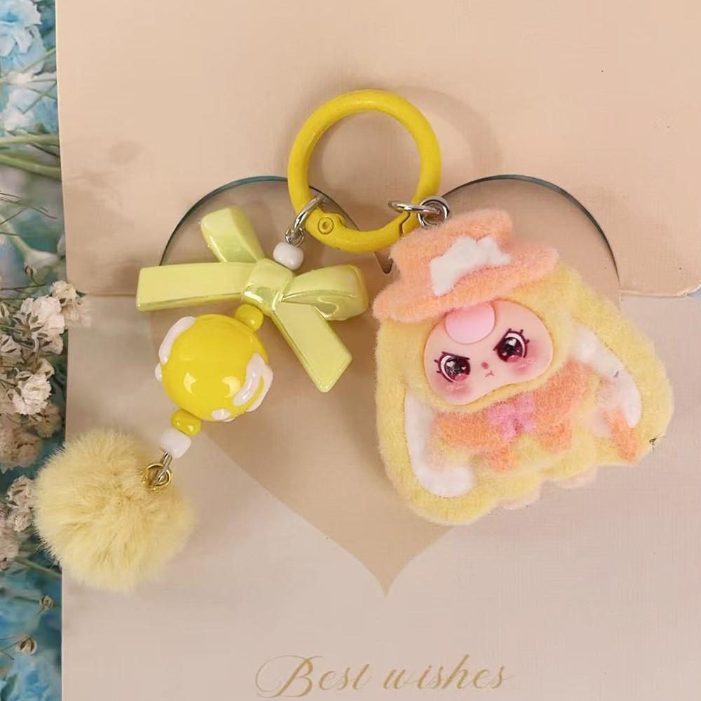 Gentlemen Doll 3d Plastic Keychain With Cartoon Charm For Gift Giving