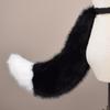 Anime Animal Tail Cosplay Kostymer Rekvisita Katt Räv Plyschstjärtar Rollspel Halloween Party Kawaii Tillbehör