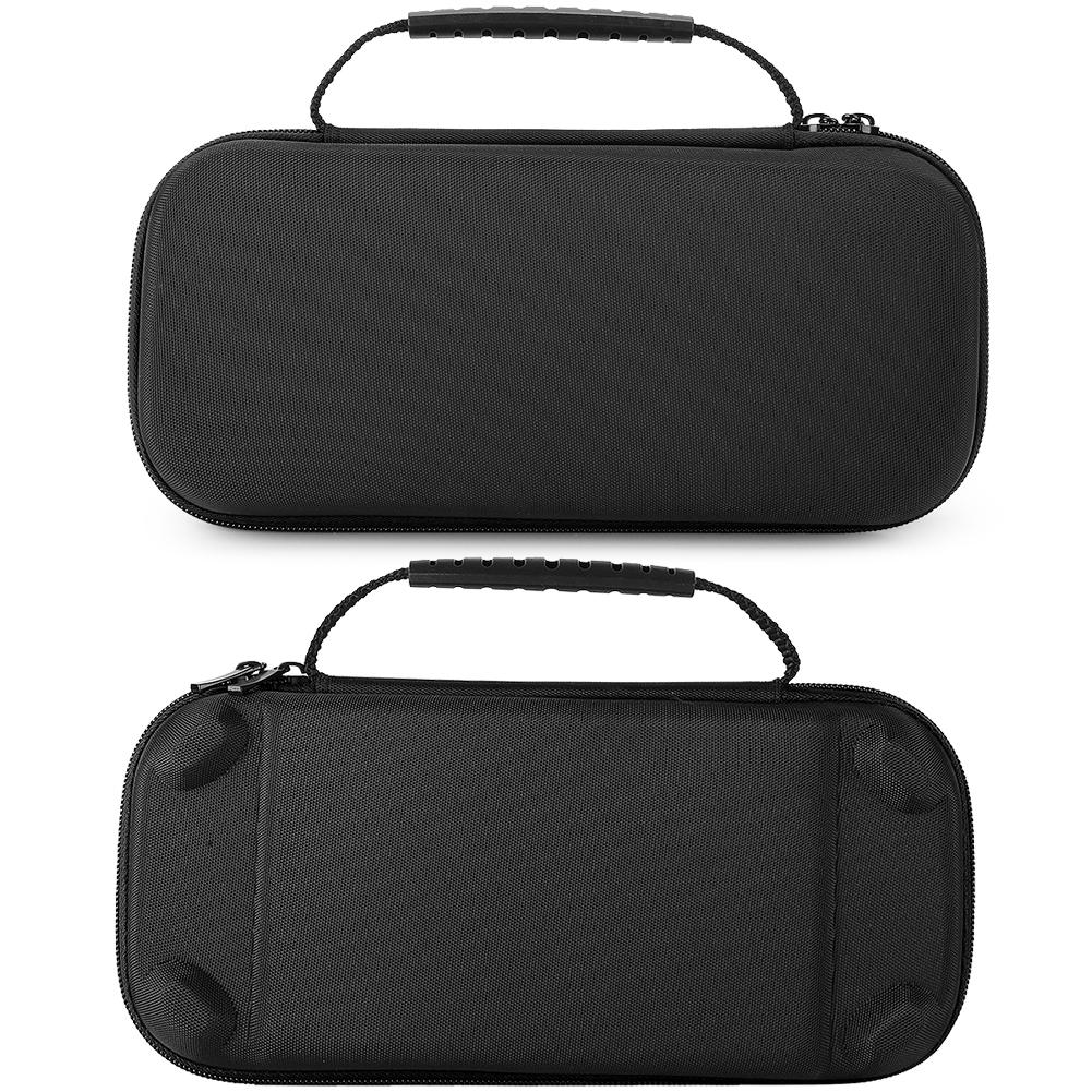 Portable Storage Bag Carry Case EVA Protective Hard Bag for Nintendo Switch Game ConsoleBlack Zipper