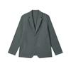 Blue Series High-End Business Loose Casual Knit Long Sleeve Suit Men Suits Seasonal-Gray F11M522502F-DY