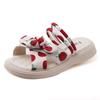 Girls shoes 2025 summer sandals new children baby little girl children princess slippers summer big children outside