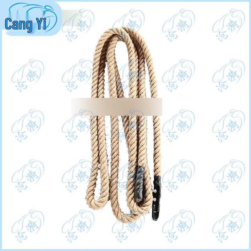 Jute Climbing Rope with Steel Hook