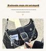 2025 Y2K Spicy Girl Star Chain Canvas Shoulder Bag