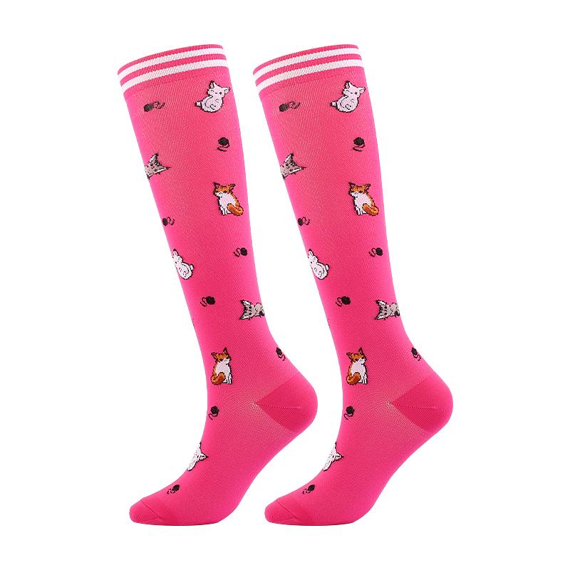 Compression Stockings Medical Varicose Veins Pain Relief Diabetes Knee Tight Stockings Outdoor Marathon Football Cycling Socks
