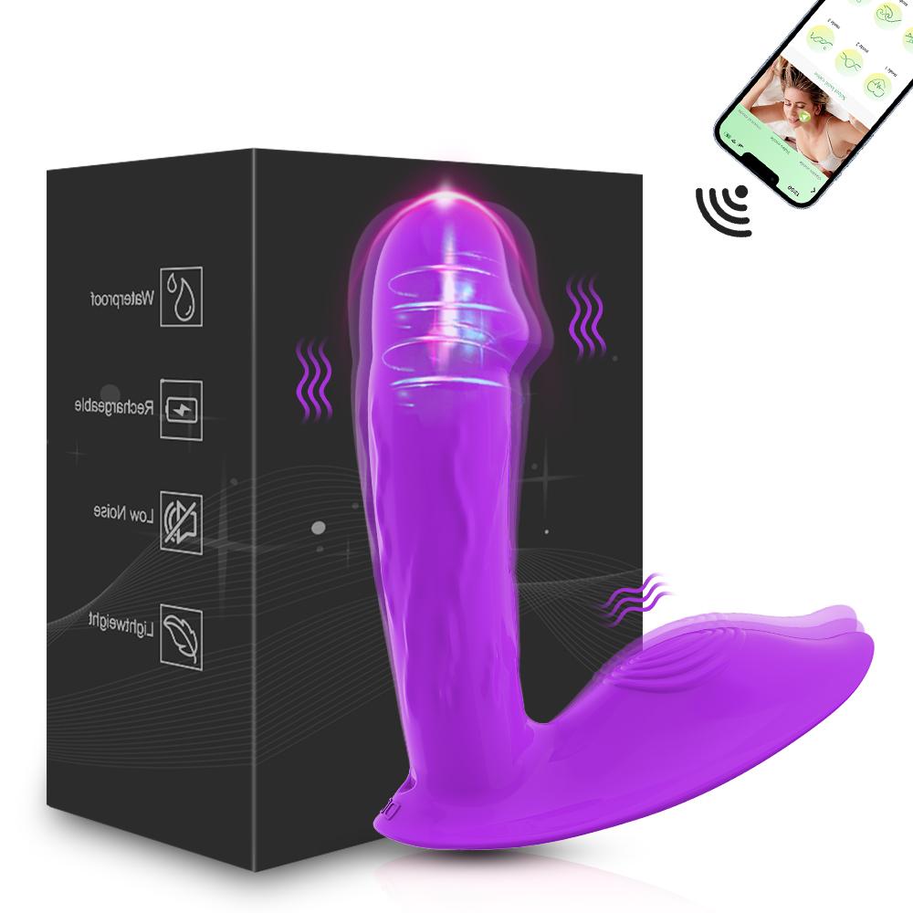 Remote Control Wearable Dildo Vibrator For Women Clit Stimulator G-Spot Massager Female Anal Butt Plug Vibrating Adult Sex Toy