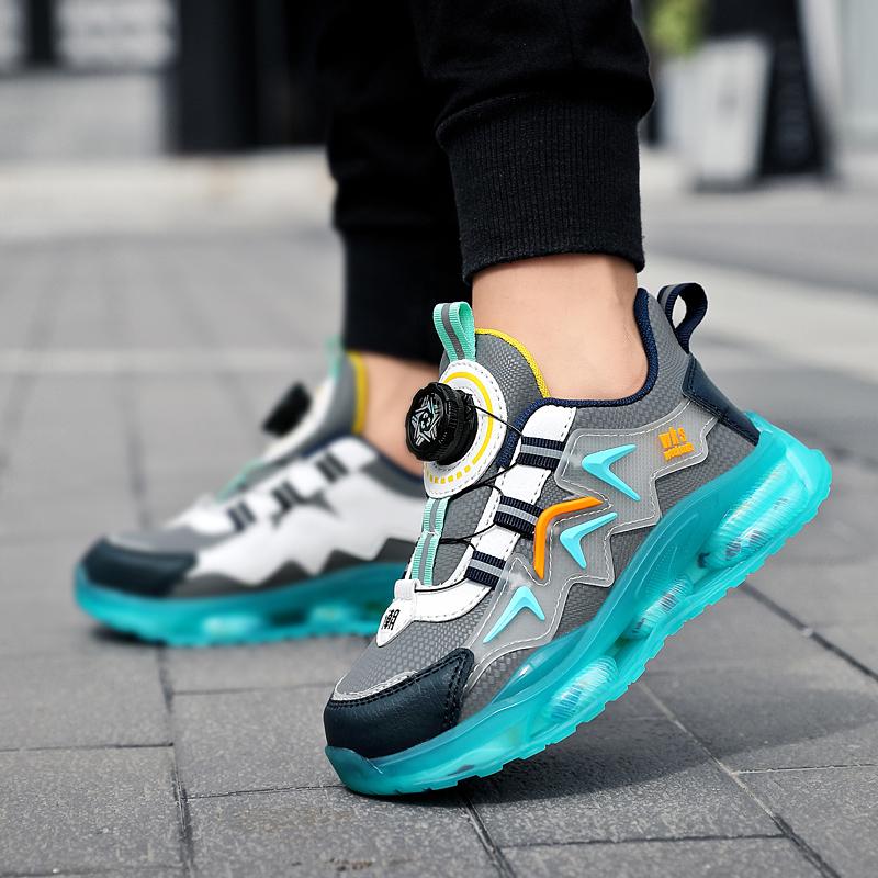 28-40 Children's Plus Size Lightweight Breathable Fashionable Sports Shoes Running Shoes Trendy Casual Children's Shoes