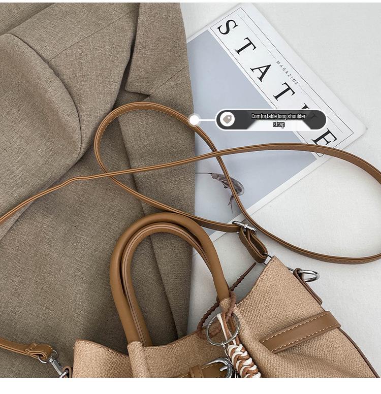 Stylish Large Capacity Versatile Tote Bag, Light Luxury Single Shoulder Casual Underarm Bag for Women