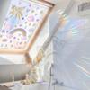 Rainbow Horse Sun Catcher Stickers Star Raindrop Window Glass Static Suncatcher Decals Prisms Sunlight Maker Home Decoration