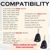 Key Fob Replacement Fits for Dodge Ram 1500 2500 3500 2006 2007 2008 Dakota Magnum Durango Nitro Charger Avenger Caliber Jeep Wrangler Patriot Grand