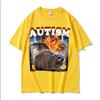 Autism Funny Hyrax Meme Tee Shirt Men's Clothing Hip Hop Fashion Vintage T-shirt Unisex High Quality Cotton Short Sleeve T Shirt