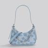 Chain Crescent-shaped Bag, Versatile Jacquard Small Bag, Single-shoulder Crossbody Bag, Underarm Bag