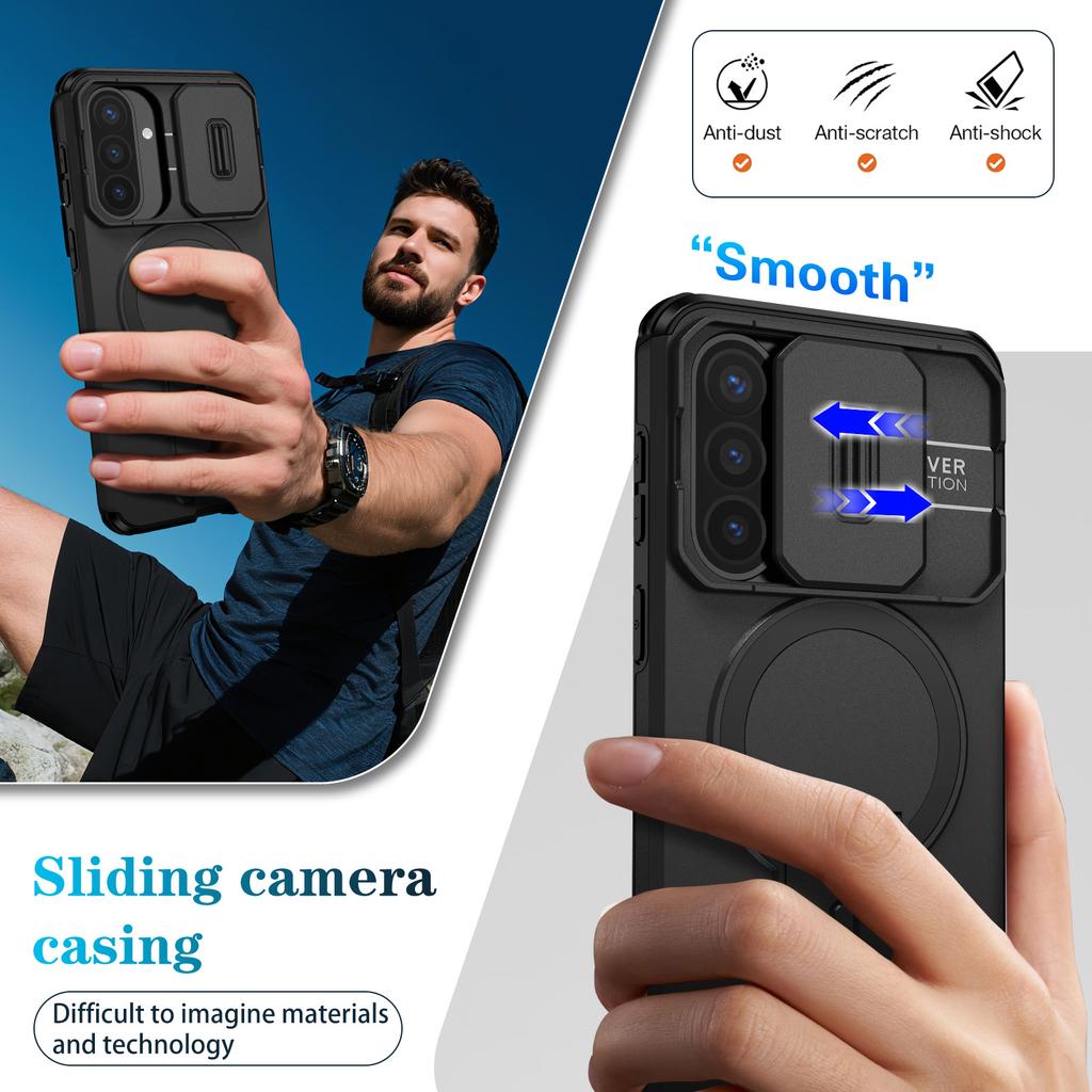 Αντικραδαστική Θήκη Προστασίας Magsafe για Samsung Galaxy A57 5G A 57 A17 A37 A16 A26 A36 A56 A15 A55 Πίσω Καλύμματα