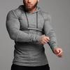 Men's Winter Hooded Fitness Pullover Large Size Casual Long Sleeve Basketball Running Long Sleeve