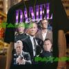 Daniel Craig Retro Graphic Tee: Unisex Cotton Sweatshirt