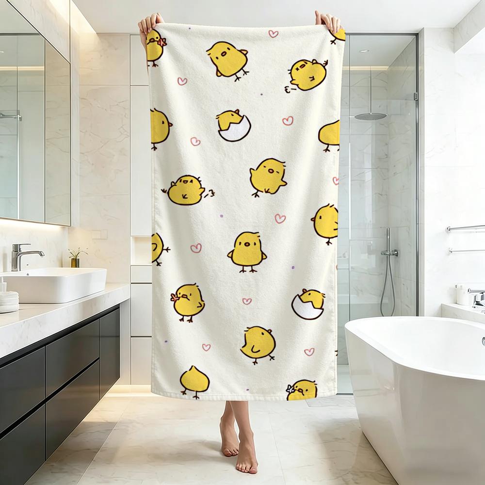 Cute-ChirpS Towel Five-Star Hotel Quality Eco-Friendly Ultra Soft Thick Towels & Beach Towels