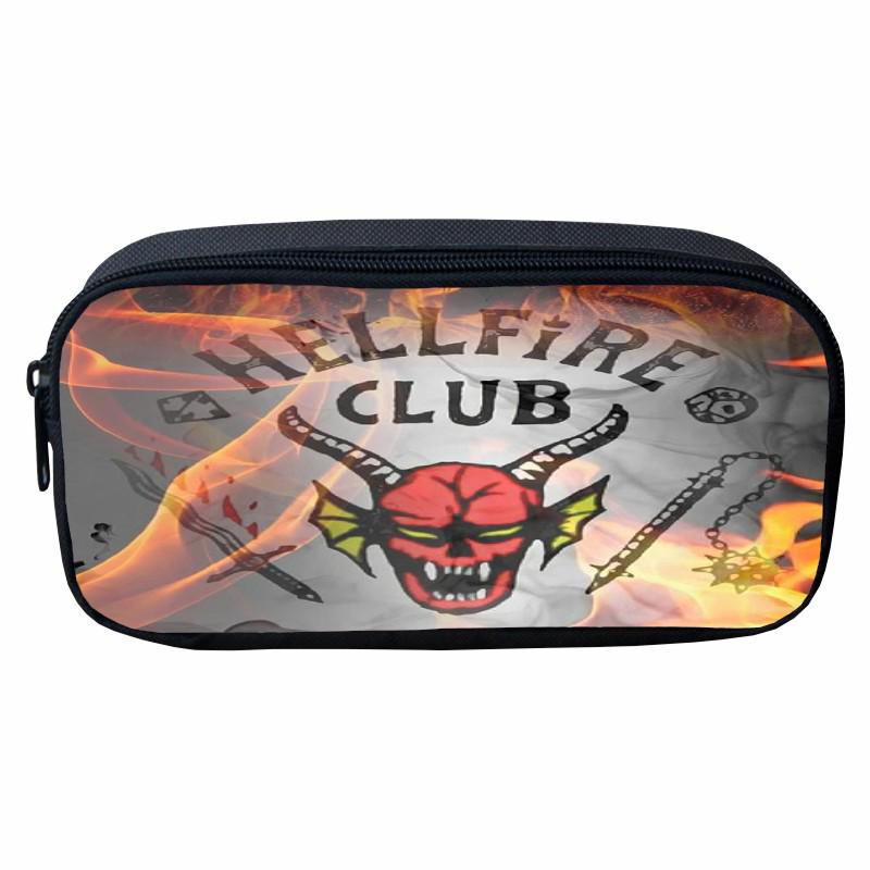 Stranger Things Cartoon Pencil Case for Primary Students Pencil Case