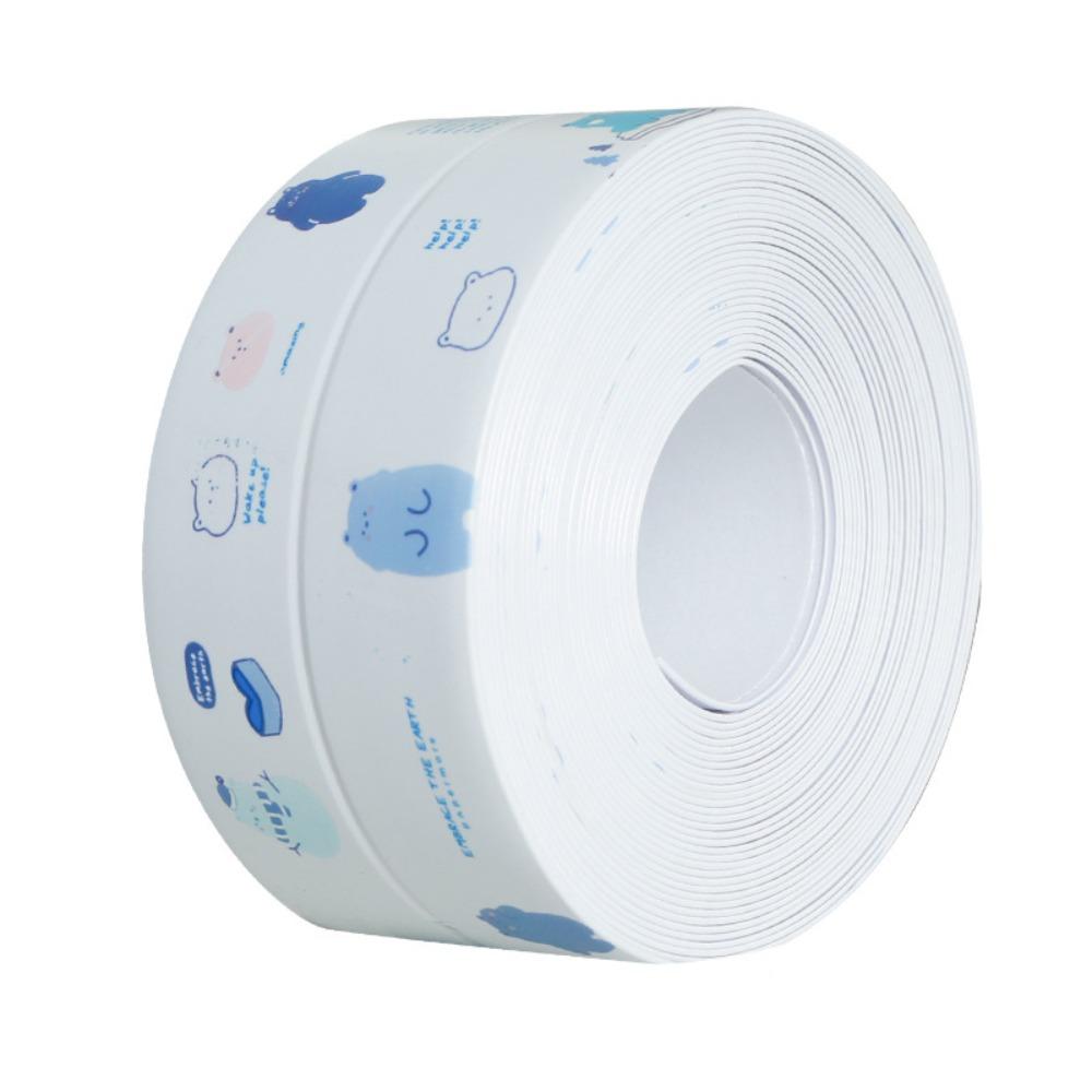 New Self Adhesive Sealing Strip Tape PVC Multiple Colors Waterproof Tape Wall Sticker Bathroom Bath Toilet Kitchen