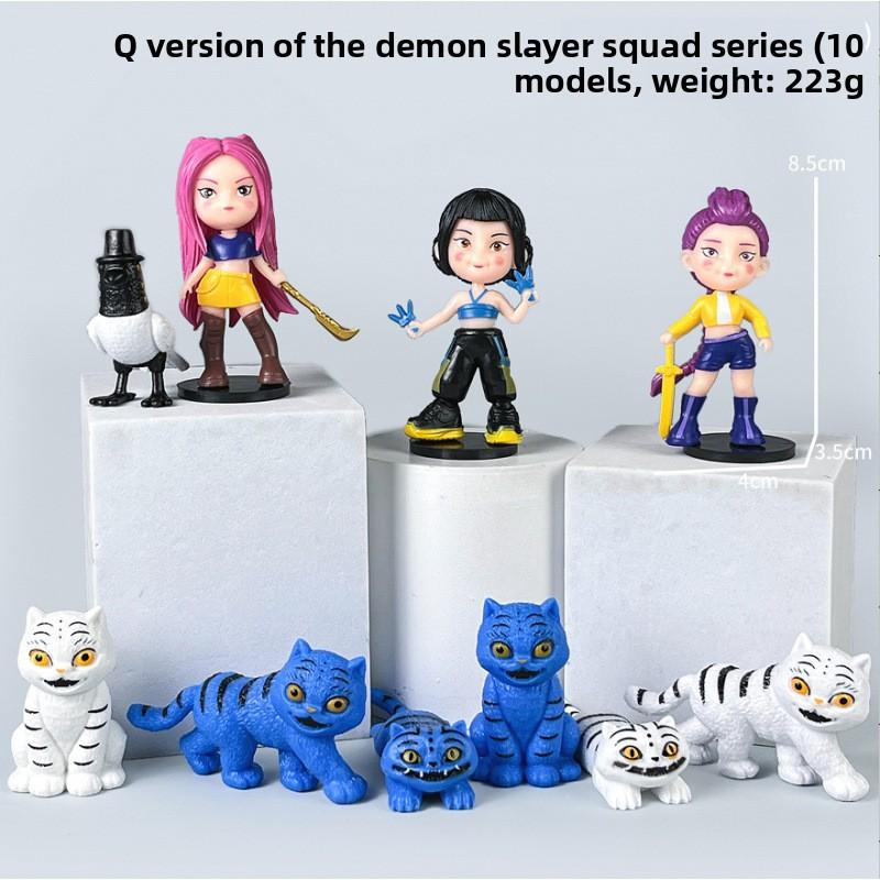 K-Pop New Demon Hunter Girl Group Men's Group Figure Model Blind Box Tide Play Doll Ornament