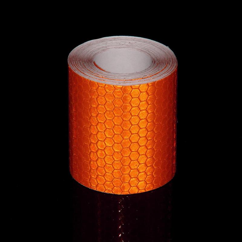 1/3M Reflective Car Stickers Waterproof Self-Adhesive Safety Warning Tape Strong Adhesive Reflectors Conspicuity Strip for Truck