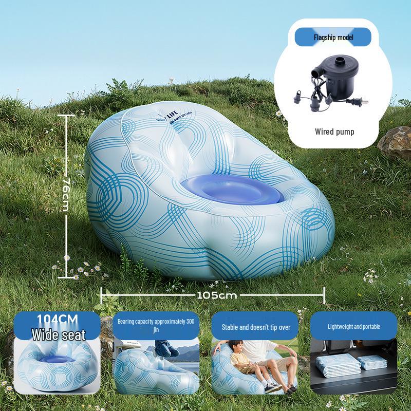 Eco-Friendly Portable Self-Inflating Inflatable Camping Sofa