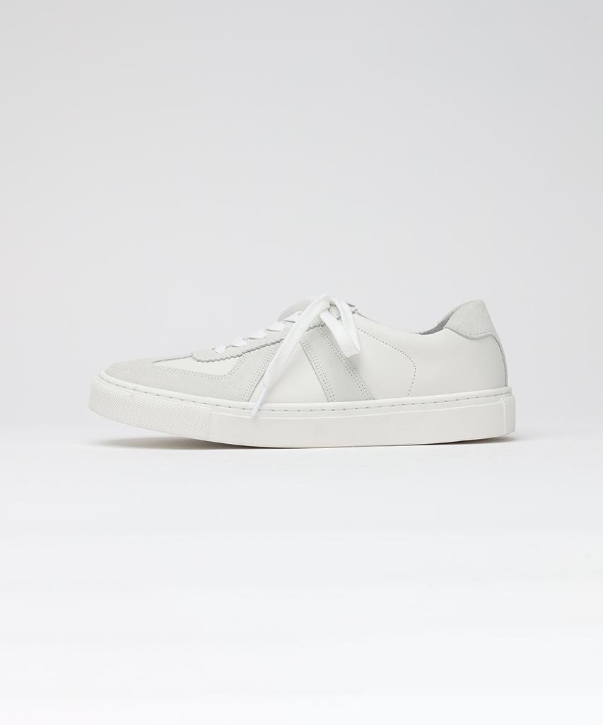 Firenze Atelier [Second.A] Simple White Sole German Army Sneakers 2Ndf2600W [White]