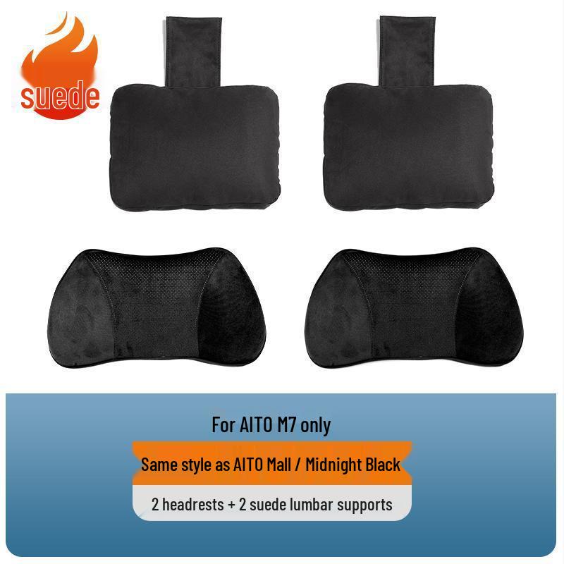 Wenjie M7 Memory Foam Lumbar Support Cushion - 2024 New Automotive Interior Accessory