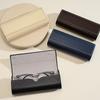 Leather Pu Glasses Case Large Capacity Sunglasses Protective Case Simple Glasses Bag  Men