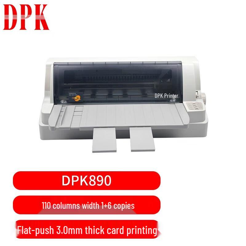 DPK DPK890 110-Column 24-Pin Flatbed Dot Matrix Printer