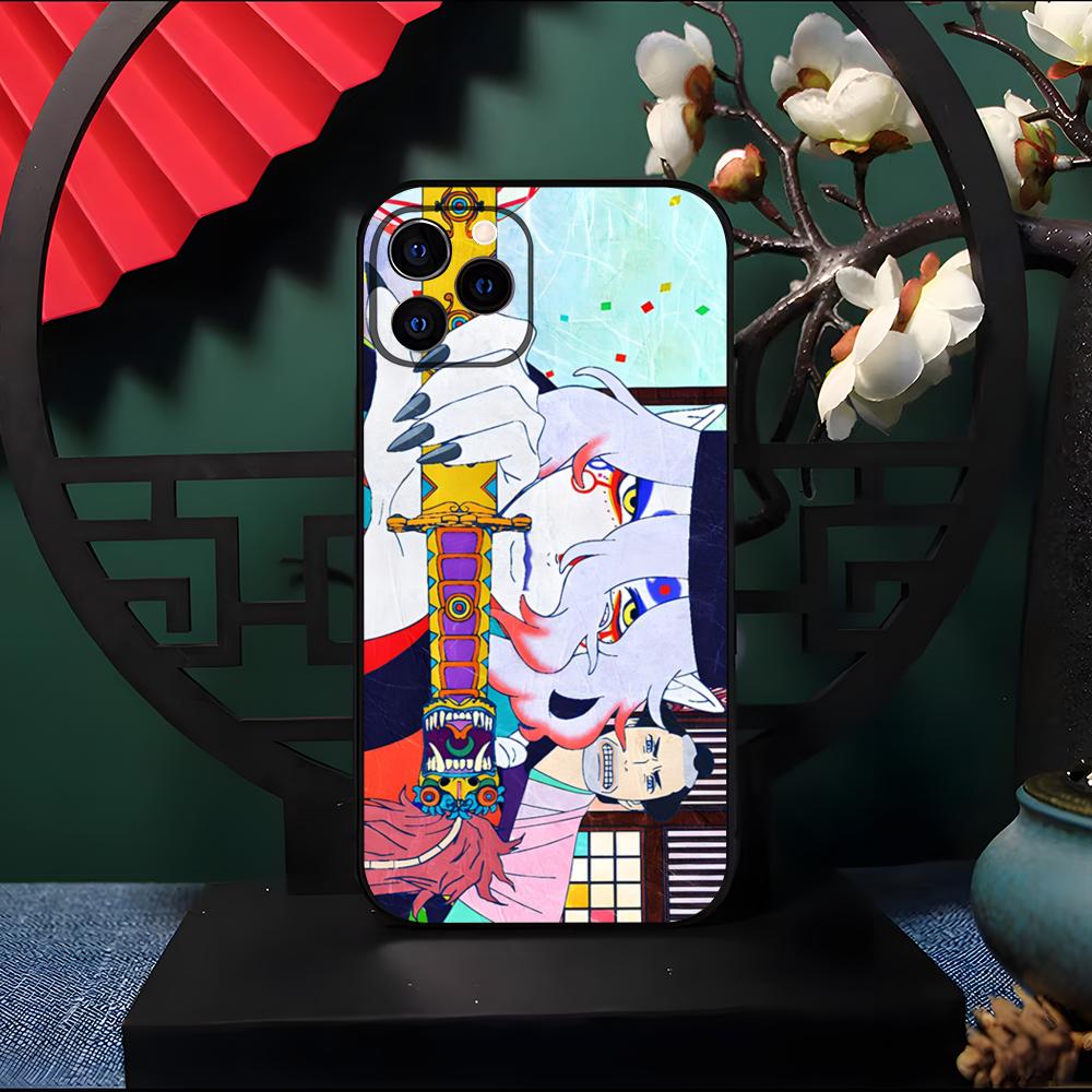 Anime Mononoke Kusuriuri Handyhülle Für IPhone 17 Pro Max 16 15 14 Pro Max 13 11 X Xs Xr 8 7Plus Silikonhülle