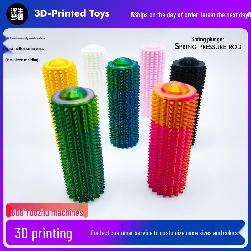 Mini Grippie Rotating Press Spikes - Handmade Small Anxiety Relief Tool