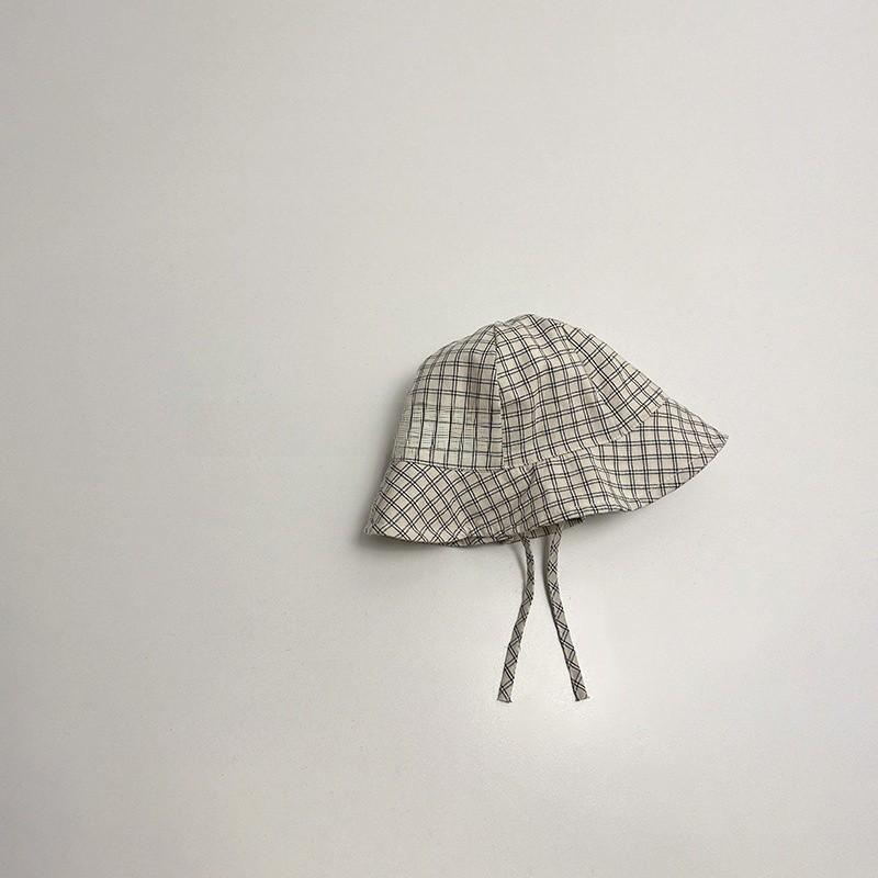 Baby Summer Fisherman Hat With Wide Brim And Breathable Cotton For Sun Protection