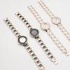 Orologio da Polso da Donna al Quarzo alla Moda Bracciale in Oro Rosa di Alta Qualità Orologio da Polso Vintage Femminile Orologio da Donna Dropshipping Regali
