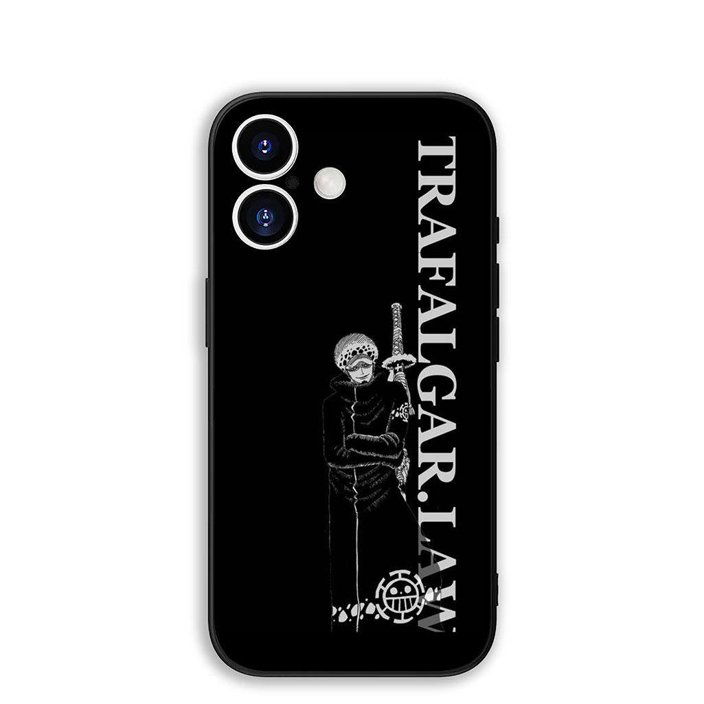 

for Samsung Galaxy S22 S21 S20 Fe Ultra S9 Plus + A13 A22 M21 M31 M55 M15 Phone Case One Pieces Trafalgar D Water Law Luffy Galaxy A13 4G