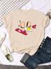 Short Sleeve Tops Funny Broken Egg And Skateboard Women Tshirt Korean Style Hip Hop TShirt For Women Harajuku Casual Clothes