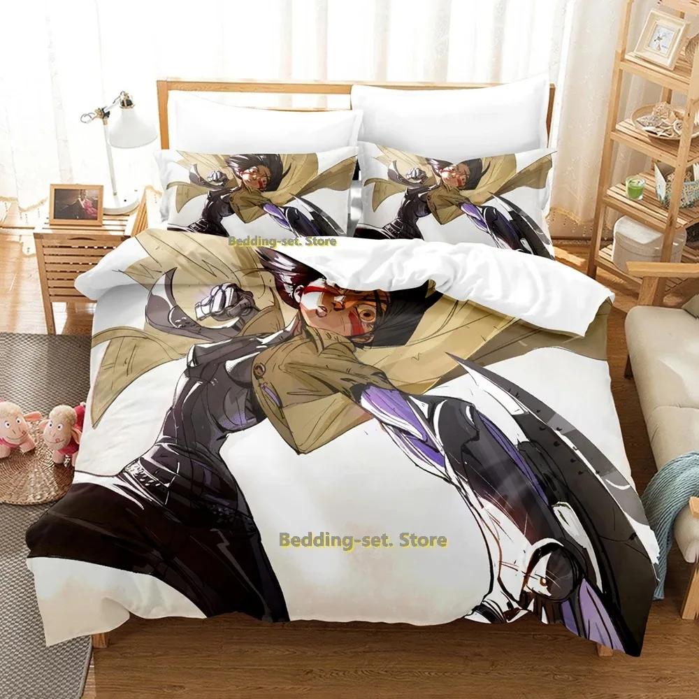 

Battle Angel Alita Bedding Set Single Twin Full Queen King Size Bed Set Adult Kid Bedroom Duvetcover Sets Anime Bed Sheet 70x133cm 2pcs