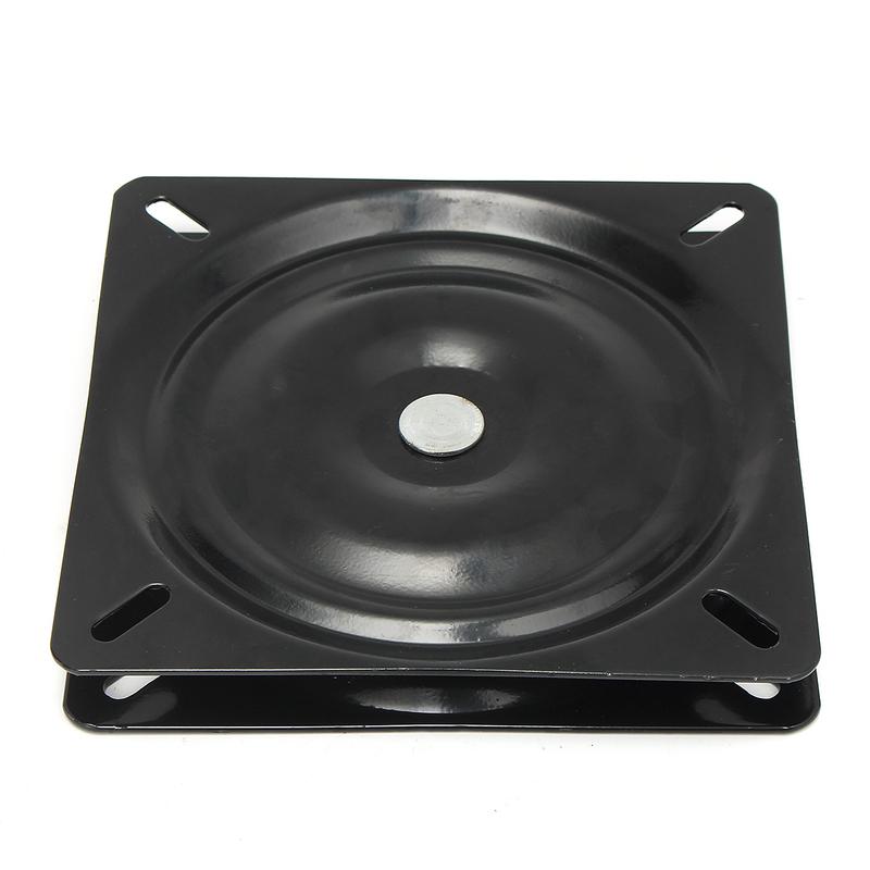 7 inch Boat Seat Swivel Plate Fishing Boat Marine Seat Swivel Rotation 360 Degree Rotation Universal Set 18x18x2.1cm