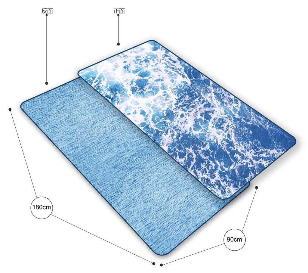 Soft Printed Towel Striped Sand Free Quick Dry Swimming Pool Stripe Microfibre Super Absorbent Beach Towel Blanket 70X150cm