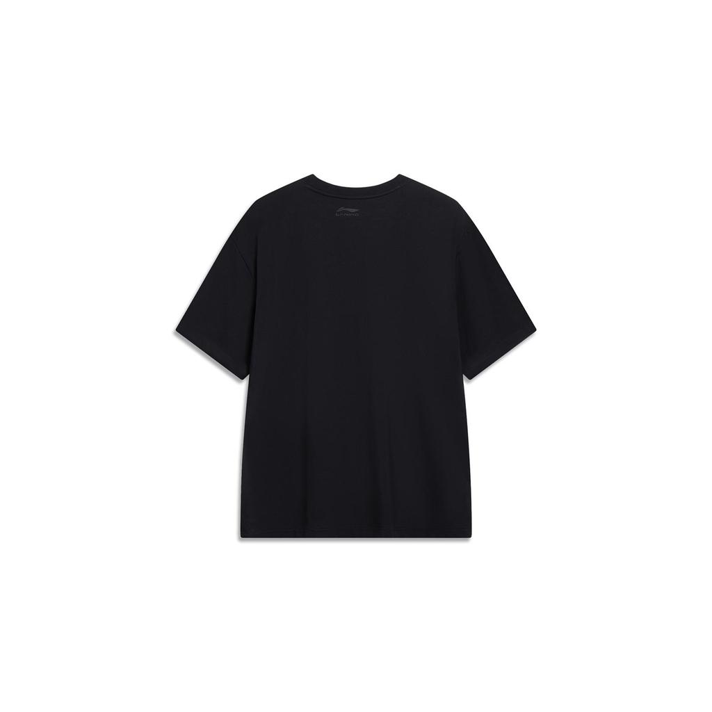 Li Ning Sports Life Collection T Shirt Men's Black AHST567-2