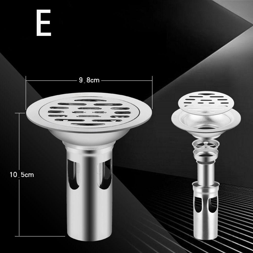 With Grid Grate Cover Sink Strainer Dual-purpose Floor Drain  Bathroom Washing Machine Accessories