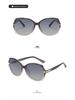 Elegant Oversized Polarized Sunglasses for Women - UV Protection, Retro Style, Face Slimming