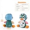 Jouets musicaux pour bébé, jouet rampant pour bébé avec sons lumineux, pingouin interactif, apprentissage éducatif précoce, jouet pour bébé en mouvement, enfants de 1 à 3 ans