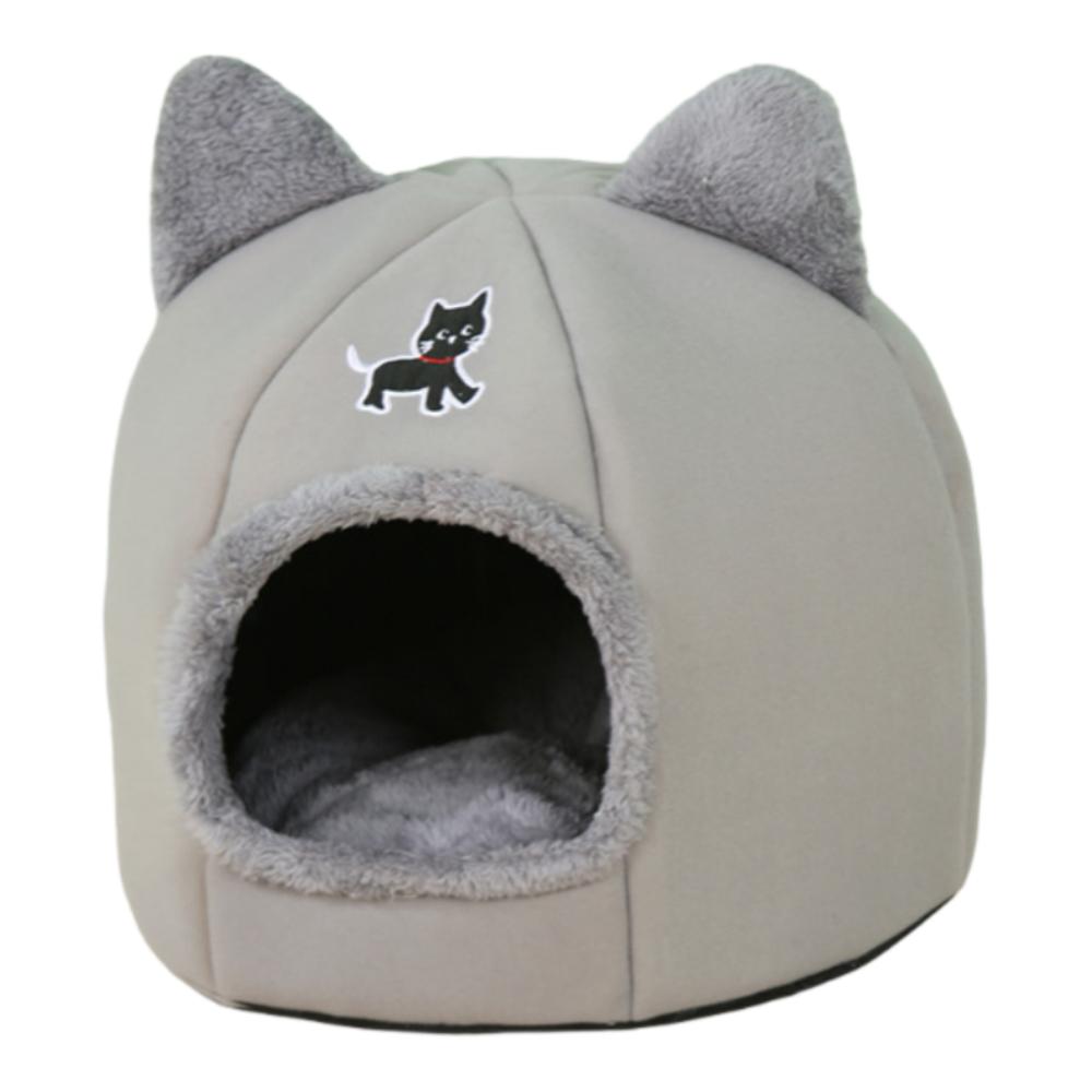 

Warm Pet Castle House Four Seasons Cat Condo Pumpkin Cat Bed For Pet Within 12KG/27LB серый