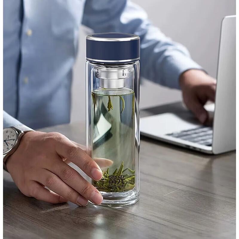 Двухслойный стакан из боросиликатного стекла Fuguang