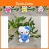 Kt Lovely Cat Plush Doll Keyring Charming Heart Cat Keychain Fluffy Toy